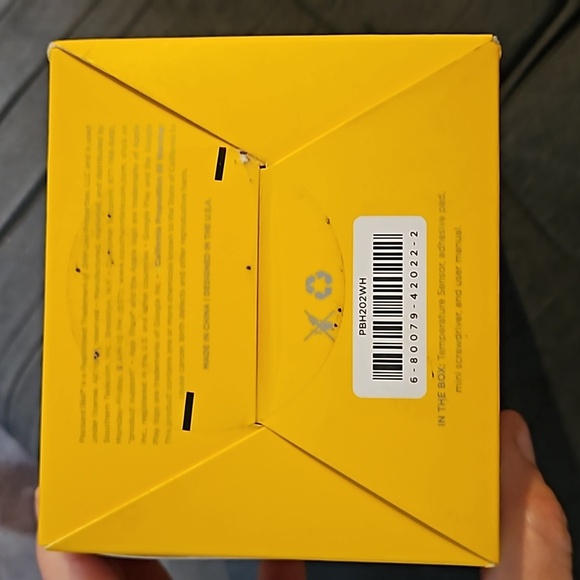 Packard Bell Wi-Fi Temperature Sensor Compatible With Amazon Alexa And Google - Picture 6 of 11